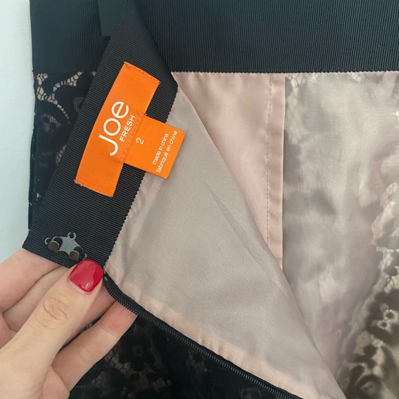 Joe Fresh Lace Mini Skirt - Picture 8 of 8